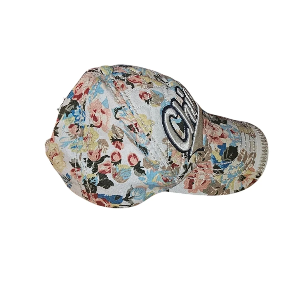 Robin Ruth‎ Chicago Baseball Cap-OS-Floral
